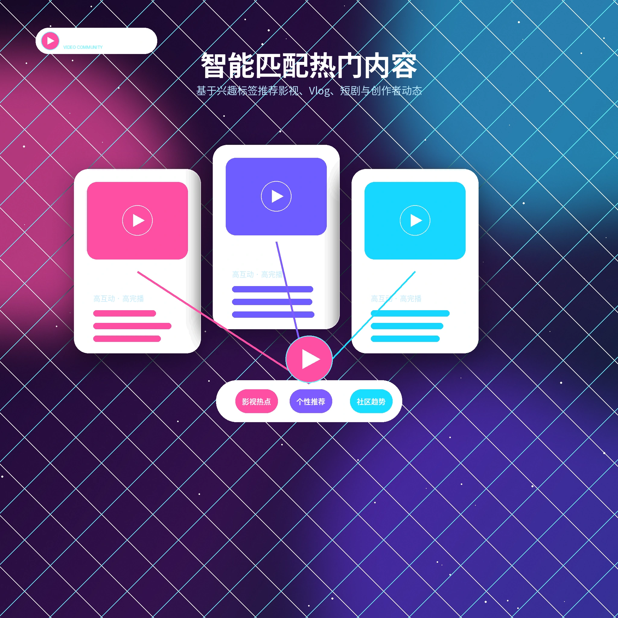 糖心vlog兴趣匹配推荐说明